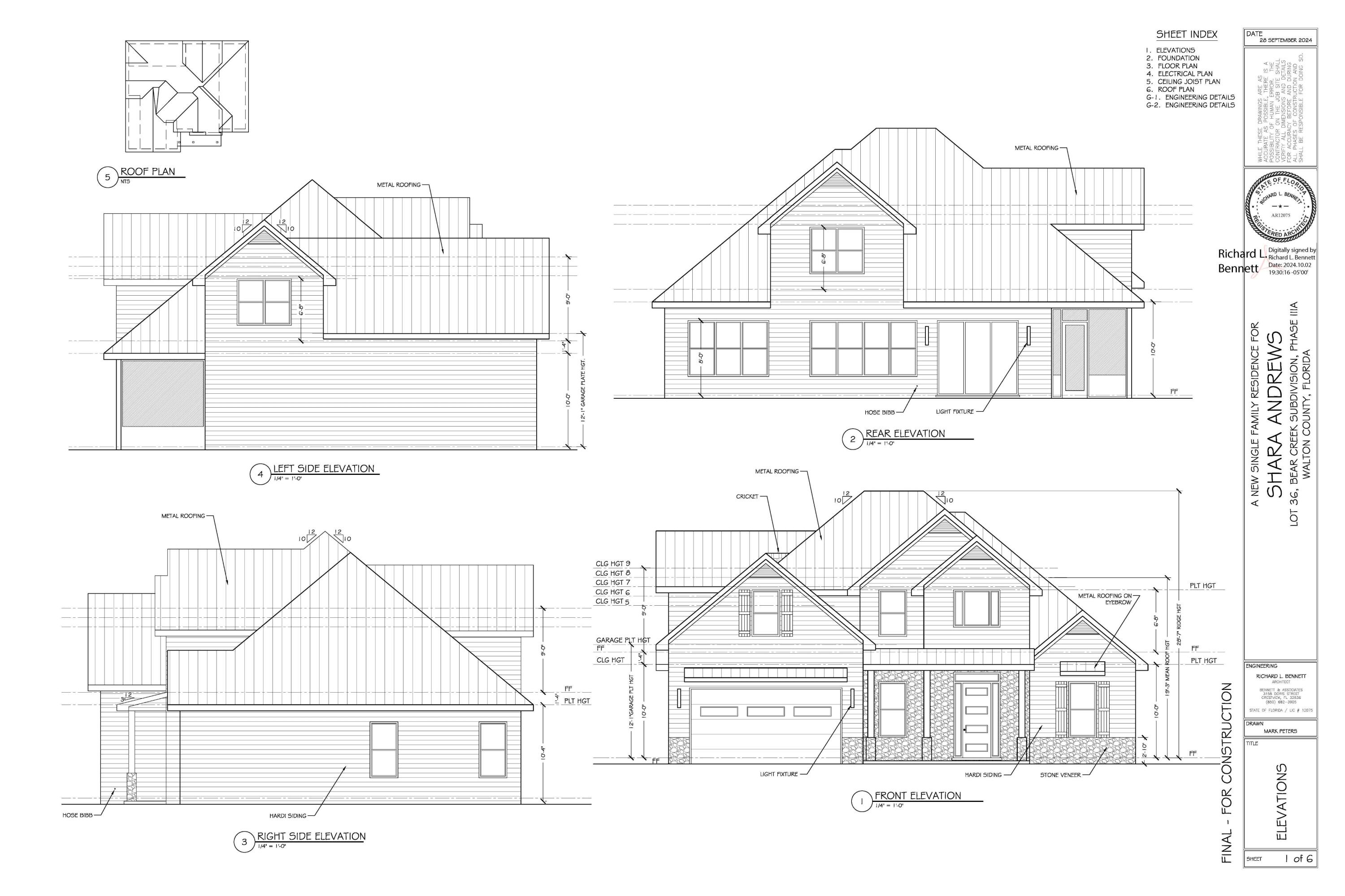 Bear Creek Subdivision Phase III A - Residential
