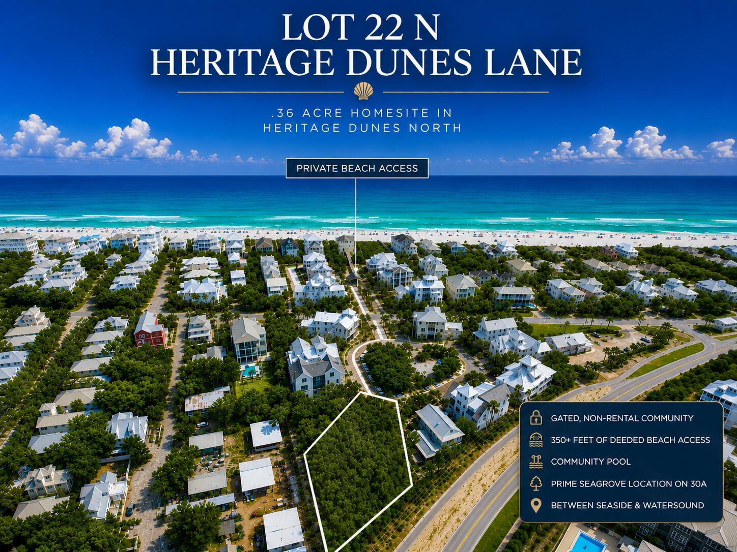 HERITAGE DUNES - Land