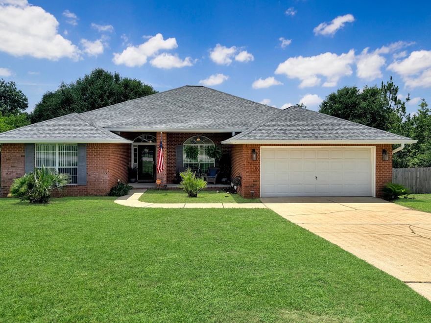 Welcome home to this beautifully maintained and thoughtfully updated 4-bedroom, 2-bath home! From the moment you arrive, you'll appreciate the care and attention that has gone into this property. The spacious, fully fenced backyard is a true retreat, featuring an updated deck and pergola that's perfect for morning coffee, weekend barbecues, or simply unwinding after a long day.
Inside, you'll find stylish updates throughout, including luxury vinyl plank flooring, granite kitchen countertops, a custom backsplash, stainless steel appliances, and upgraded recessed lighting. Both bathrooms have been beautifully refreshed with new countertops, sinks, fixtures, mirrors, and toilets, creating a modern and inviting feel.
Additional features include a whole home water softener system, laundry room storage cabinets, and a garage workshop area with built-in cabinetry and a utility sink. The roof was replaced in 2022, and the irrigation system with a separate meter helps keep the landscaping looking its best. Transferable leased solar panels offer the potential for lower utility costs and added energy efficiency.
With plenty of updates already completed and move-in-ready appeal, this home offers the perfect blend of comfort, functionality, and outdoor living.