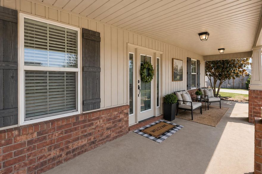 Step into a home that instantly feels inviting from the moment you arrive. A welcoming foyer sets the tone, leading into a spacious layout with vaulted ceilings that enhance the open feel of the main living areas. The kitchen offers ample countertop space with room for up to four barstools, making it perfect for casual dining and entertaining.
This beautifully maintained Barberee residence features large bedrooms throughout, all with brand new carpet, providing comfort and a fresh, move-in ready feel. The flexible floor plan offers the opportunity for a home office, media room, or additional living space to fit your needs.
The primary suite is designed with comfort in mind, featuring a generously sized closet and an ensuite bath complete with double vanities and a large soaking tub. Enjoy the best of indoor and outdoor living with a huge covered front porch, perfect for morning coffee, and an equally spacious covered back porch ideal for relaxing or hosting weekend barbecues.
The outdoor space is where this property truly stands out. Situated on over half an acre, the expansive backyard features a rare flat lot compared to many in the area, offering excellent usability. There is plenty of room for a pool, workshop, outdoor kitchen, or boat storage. The fully fenced yard provides added privacy and functionality, while the existing zipline adds a fun and unique feature you won't find every day.
This home is best appreciated in person.