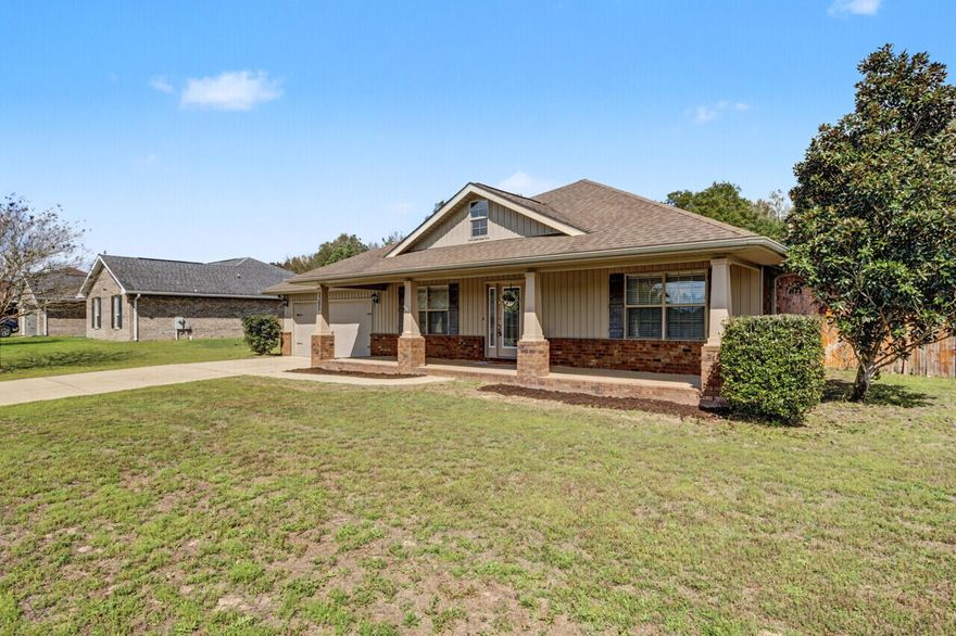 Welcome to 2395 Barberee Drive, a brick, move-in ready, 5-bedroom, 3-bath home set on a rare 0.52-acre lot.
Designed with both style and functionality in mind, this home offers a flowing, thoughtfully designed layout that feels open yet intentional. The main living area seamlessly connects to the kitchen and dining space, creating the perfect environment for entertaining, hosting holidays, or simply enjoying everyday living. Natural light fills the space, highlighting the home's clean finishes and well-maintained condition. This layout offers flexibility that's hard to find. Whether you need space for guests, a dedicated home office, workout room, or multigenerational living, this floor plan adapts to your lifestyle without sacrificing comfort. Step outside and you'll discover what truly sets this property apart. Sitting on over half an acre, the expansive backyard offers room to design the outdoor oasis you've been dreaming of, apool, workshop, outdoor kitchen, boat storage. The possibilities are wide open. The fully fenced yard adds privacy and convenience. There's a zipline in the backyard, bringing a unique and unforgettable element of fun to this already impressive property.