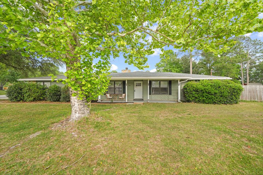Beautiful corner-lot home located in a quiet, well-established neighborhood in Mary Esther. This property features a spacious 2.5-car garage with a brand new garage door, offering ample room for parking, storage, or a workshop.
Both bathrooms have been recently remodeled with modern finishes, providing a fresh and updated feel. Inside, the home features vaulted ceilings and a cozy fireplace in the living room, creating an open and inviting space.
Enjoy outdoor living with a large backyard that is perfect for kids, pets, or entertaining. The shaded back patio is ideal for cookouts and relaxing evenings. Mature shade trees enhance the front and side yard, adding to the home's curb appeal. Additional updates include a new roof (2022), new gutters throughout, and a water heater (2023). The sprinkler system operates on a well, helping reduce water costs. HVAC system is 2005.
This home offers a great combination of comfort, updates, and outdoor space in a desirable location (less than 10 min. from Hurlburt Field).