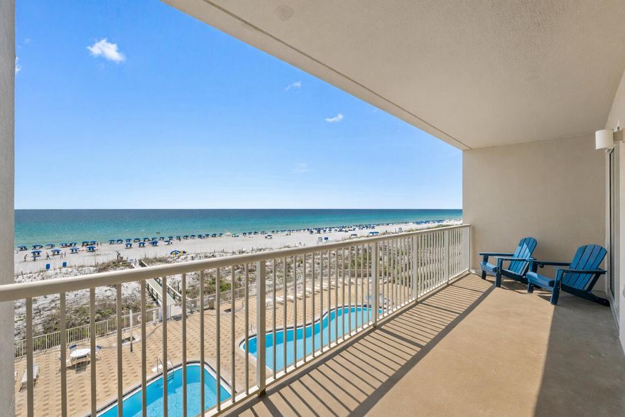 Appraised above list price! An exceptional value and rare opportunity on Okaloosa Island. This beautifully refreshed gulf-front condo has been fully repainted throughout and features brand-new living and dining furniture, including a sectional sofa with a full-size sleeper for additional guest accommodations. Newly selected artwork enhances the coastal feel.

The unit is already on a vacation rental program with reservations on the books, providing immediate income potential for the new owner. The building's milestone inspection is complete and all special assessments have been paid. Amenities include a fitness center, two pools (one heated), hot tub, and a private beach walkway from the pool deck to the sugar-white sands.