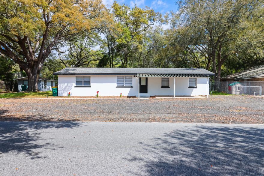 Now available for lease, this ±1,566 SF office building at 138 Patrick Drive is ideally positioned just off Beal Parkway in Fort Walton Beach, one of the area's primary commercial corridors. Recently renovated and situated on ±0.26 acres, the property offers ample gravel parking and a functional, efficient layout, including a lobby and reception area, open workspace, two private offices, a break area with a kitchen, and two restrooms, one with a shower. Zoned C-3 Commercial within Okaloosa County, the property supports a wide range of uses including professional and medical office, retail, and construction or trades-related businesses. With convenient access to major thoroughfares and parking suitable for both customer traffic and fleet vehicles, 138 Patrick Drive presents a strong opportunity for users seeking a well-located, move-in-ready space.