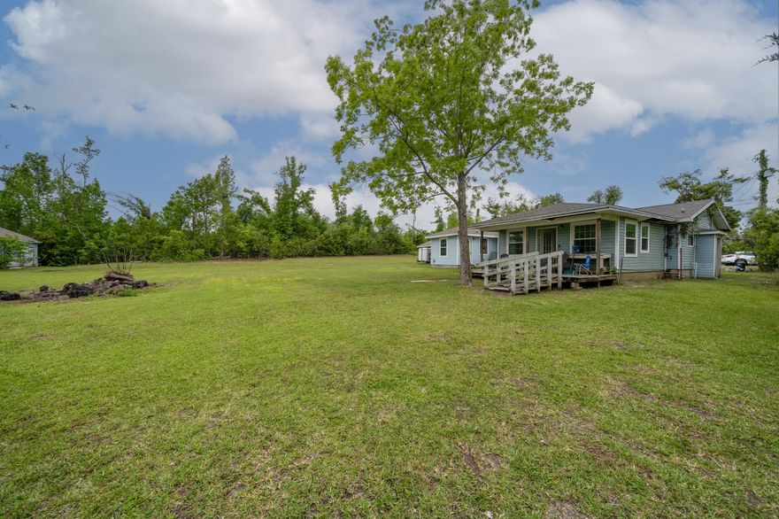 Investors dream! Home was taken down to studs and rebuilt, from plumbing to electrical, 220 amp breakers, New roof in 2022, Seller had to change directions and now your buyer can get this great deal, Only a few items left to do. Home has new Water Treatment system, that is attached to outside spigots, 3 bed 2 bath home with bonus room, Separate Garage, and Lots of Space. 75 ft of water front Bayou George that flows into Deer Point Lake .
This is a great investment for someone who is not afraid of a little work.