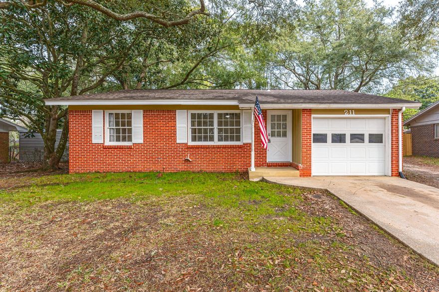 Welcome to this beautifully renovated 3-bedroom, 2-bath home ideally located in the heart of Niceville. Designed with both style and functionality in mind, this home features stainless steel appliances that make cooking and entertaining a breeze.

Step outside to a spacious backyard perfect for gatherings, play, or relaxing evenings around the fire pit under the Florida sky. Inside, luxury vinyl plank flooring flows throughout the home, adding a modern and elegant touch while offering durability and easy maintenance.

Conveniently located near shopping, dining, schools, and local amenities, this home combines comfort, style, and everyday convenience. Don't miss the opportunity to make this exceptional property your next home!