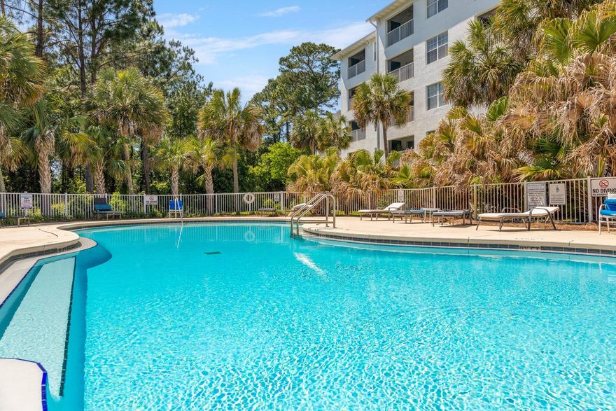 Welcome to this 1-bedroom, 1-bathroom condo in the heart of Niceville! Perfectly positioned for convenience, Florida Club is centrally located offering quick access to military bases, shopping, dining, golf courses, and outdoor recreation, including nearby Rocky Bayou State Park and the breathtaking beaches of the Emerald Coast. Commuting is a breeze with the Mid-Bay Bridge just minutes away.

Inside, you'll find tile flooring throughout, offering both style and easy maintenance. The thoughtfully designed kitchen is tucked away for added privacy and features granite countertops, while a separate laundry room provides space and convenience for your washer and dryer.

Enjoy easy access to the community pool and fitness center, ideal for relaxing, staying active, and connecting with neighbours. Step out onto your screened patio to unwind in your own private outdoor retreat.

Contact us today for a showing!