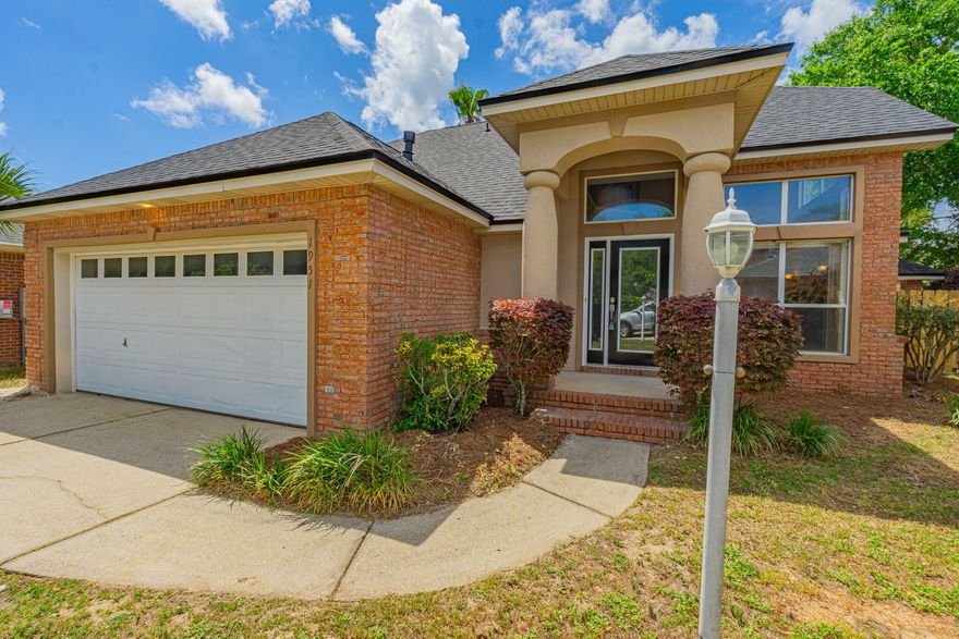 This Beautiful 4 Bedroom, 2.5 Bath Home is nestled in a well-established neighborhood, ideally located just minutes from Eglin Air Force Base and Hurlburt Field, and across the street from the FWB Golf Course. Filled with Gorgeous Natural Light, the Home offers a Spacious and Functional Layout. The Expansive Downstairs Living Area features a Gas Fireplace, Roomy Kitchen and Huge Master Suite tucked away for Comfort and Privacy. Convenient Half Bath for Guests also works as a Pool Bath. Eat-In Kitchen overlooks the Backyard Oasis with Private In-Ground Pool. Covered Patio and Gas Stub for endless Grilling. Upstairs offers 3 Generous Bedrooms with a Full Bath. This home combines Comfort, Convenience and Charm in a sought-after location. Truly a Must-See!