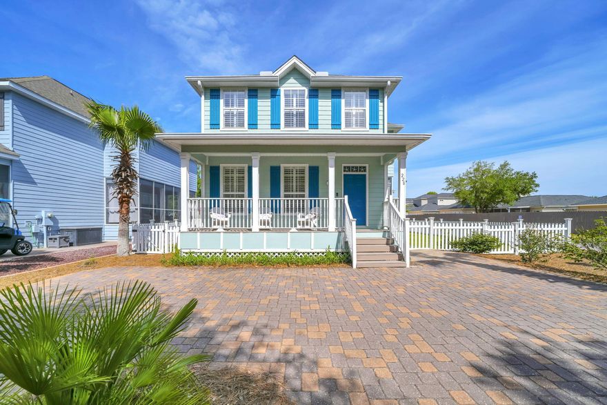 Charming Beach House Just 1/2 Mile from the Beach! Steps Away from Santa Rosa Beach and Golf Club

Step into coastal living with this beautifully maintained 3-bedroom, 2.5-bathroom home. With only one owner and never rented, this gem sits just steps from the community pool and provides easy access to Highway 98 and 30A, making beach days and local adventures effortless.

Unwind in the expansive wraparound screened porch, a private retreat with peaceful wooded views. Inside, the Primary Suite is a true sanctuary, offering ample space for a lounge or home office, along with dual vanities, a soaking tub, a walk-in closet, and a separate shower. Two additional bedrooms, a full bath, and a laundry room complete the upstairs. The main level flows seamlessly from the living area to the dining space and kitchen, featuring a breakfast nook perfect for casual mornings. The freshly painted Hardie board exterior and lush landscaping add undeniable curb appeal.

Short-term rental friendly, Santa Rosa Golf Villas allows rentals with a one-week minimum.

Whether you're an avid golfer or looking for a smart investment near the beach, this property offers the perfect blend of lifestyle and income potential.

Schedule your showing today and discover your dream home by the beach.