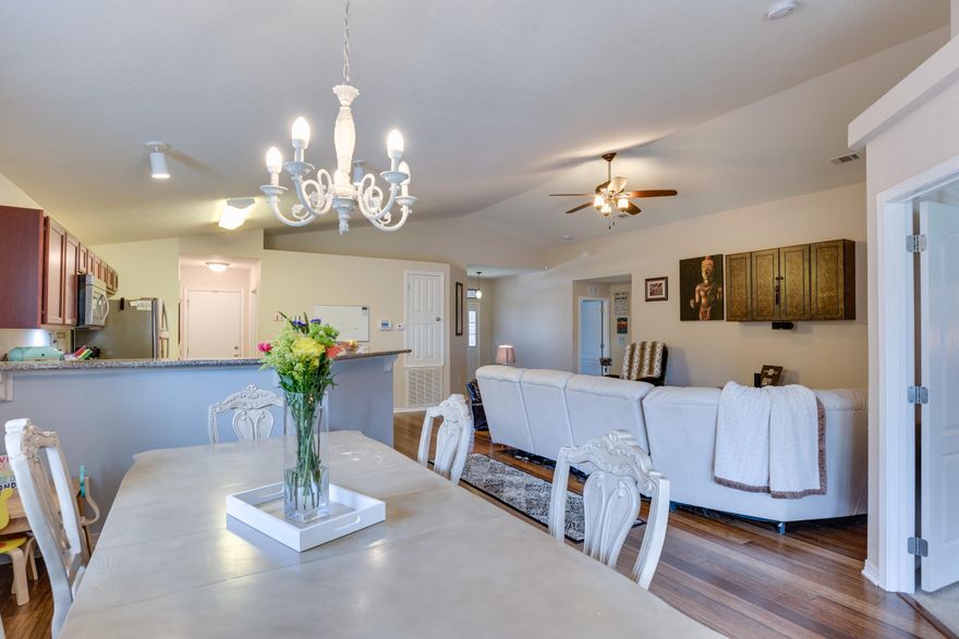 Open House - Sat. 4/28 12 pm to 2 pm
Bamboo wood flooring throughout this stunning home. Freshly painted, granite counters, stainless steel appliances, fenced backyard with a playground, and it's only 5 years old!
This is the most affordable, newer three bedroom on the market. This open floor plan gives your family the space you desire at this comfortable price point.
Minutes away from the beach, restaurants, and the base. The NYSA, ball fields and the High School are right around the block!
The curb appeal is eye catching. The home has been well maintained with consistent pressure washing and lawn maintenance.