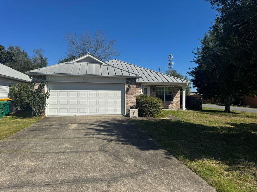 Welcome to this quiet subdivision of Rush Park, tucked off Hwy 98 near Navarre beaches , entertainment district, restaurants and bases. A very nice move in ready 3-bedroom, 2-bath home that sits on a corner lot with a spacious, privacy-fenced backyard, with several gates including a RV/Boat Pad and an outdoor shed.  Enjoy your  gas fireplace in a spacious large living area. The kitchen offers plenty of storage and a separate breakfast nook that opens to the Florida room nice flooring throughout and spacious bedroom.  Great neighborhood with well kept homes.