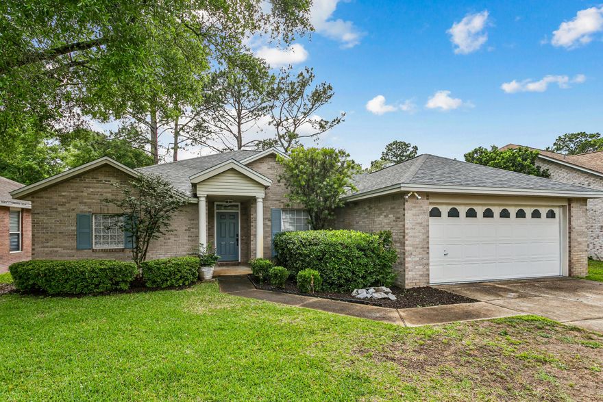 This well-maintained home boasts a prime lakefront location in the heart of Fort Walton Beach providing a serene and scenic environment. Recent renovations making this home move-in-ready include new luxury vinyl plank flooring throughout, new kitchen counters, a fresh coat of paint, stainless steel appliances and the installation of new lighting fixtures, ensuring a modern and welcoming ambiance.
The roof, hot water heater, and HVAC systems have been replaced offering peace of mind and efficiency. Additionally, the washer and dryer are included in the sale. The property is conveniently located just minutes from Hurlburt Field, beaches, shopping, and dining options, providing a desirable blend of tranquility and accessibility.
More... The exterior of the home is constructed with durable brick, adding to its curb appeal. This property offers an ideal living environment for those seeking a well-appointed, low-maintenance home on a cul-de-sac in a picturesque lakefront setting.