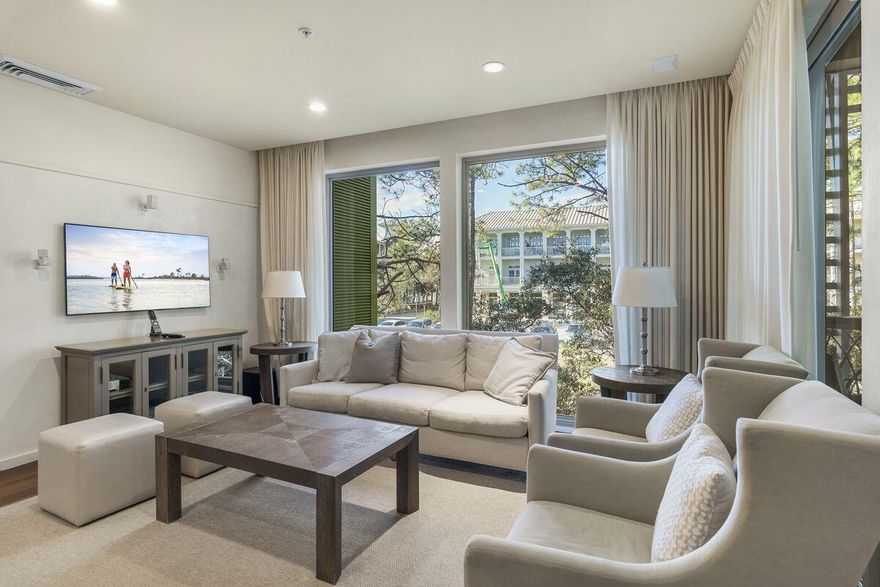 Ever dreamt of having your own beach getaway but don't want the full-time commitment? Now's your chance to own 1/8th of a stunning 2 bed/2 bath residence in the exclusive WaterColor Private Residence Club. Imagine spending five guaranteed weeks each year in this coastal oasis, enjoying all the high-end comforts of homewithout the upkeep.

As an owner in the PRC, you'll have access to all of WaterColor's luxurious amenities: 10 resort-style pools, tennis courts, pickleball courts, five miles of scenic walking and biking trails, boating, fishing, and the lavish WaterColor Beach Club with private access to the sugar-white sands of the Gulf. Whether you're looking to relax, adventure, or just escape, WaterColor has something for everyone.