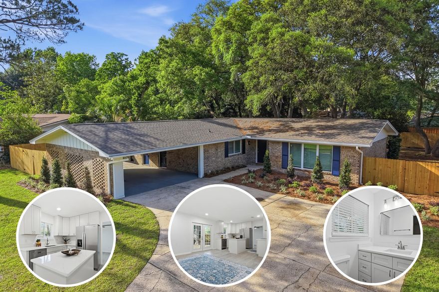 Tucked beneath the charm of the highly sought-after Kenwood neighborhood, this fully reimagined FWB  beauty is the definition of ''move-in ready!'' Every inch has been thoughtfully renovated from top to bottom, blending modern updates with warm, inviting character. Major improvements include a NEW roof, updated electrical, stunning full kitchen remodel, fresh interior and exterior paint, designer fixtures, upgraded landscaping, lush new sod, and a 6' privacy fence creating the perfect backyard retreat. The open, airy layout flows effortlessly for entertaining or cozy nights at home. Whether you're hosting friends, sipping coffee on the patio, or enjoying the peace of a practically brand-new home, this one simply feels different. Stylish, fresh, and full of personality.