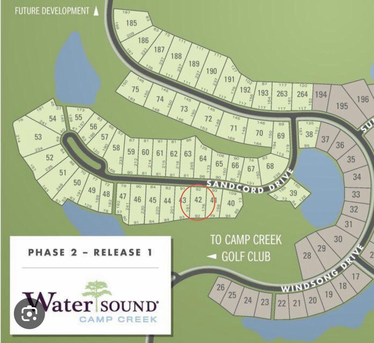 Watersound Camp Creek - Land