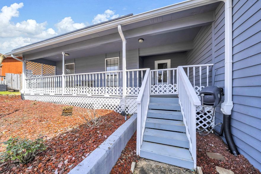 UPDATED POOL HOME IN THE HEART OF NICEVILLE. This residence offers modern comfort, functional design, and exceptional outdoor living. Soaring vaulted ceilings create a bright, open atmosphere from the moment you enter. Designed for effortless living, the open layout connects main areas, making both daily routines and hosting a breeze. The updated kitchen features contemporary finishes, generous prep space, and an open flow into the primary gathering areas. A standout feature of the home is the professionally converted garage space, now a heated and cooled recreation room complete with a half bathroom. This versatile area can serve as a media room, game room, home office, fitness space, or additional flex living area -- offering functionality rarely found in similar properties. The bedrooms and bathrooms have been tastefully renovated with clean, modern finishes, creating a move-in-ready environment throughout. Step outside to a private backyard retreat centered around an impressive 18x36 in-ground saltwater pool. Mature landscaping enhances the setting, and a full irrigation system with a newer pump supports easy maintenance. The outdoor space is ideal for gatherings, relaxation, and enjoying Florida's year-round climate. Conveniently located near shopping, dining, parks, and local amenities, this property offers a well-rounded lifestyle opportunity in an established community.