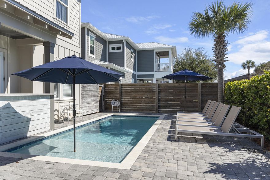 Luxury Vacation Home | $188K+ Rental Income in 2024 | $137K YTD in 2026!

Discover 82 Walton Drive, a stunning 8-bedroom, 7-bathroom home in the gated Villas of Frangista community. Property to convey fully furnished and will include a new golf cart! This 2020-built retreat offers over 2,800 sq. ft. of thoughtfully designed space, a heated private pool, and deeded beach access just a short walk away--making it the perfect blend of luxury and convenience.

With $188K+ in gross rental income in 2024 and $99k+ on the books so far in 2026, this home is a proven investment. Plus, the first-floor flooring was just updated this month, adding fresh appeal. This property is turn key, stress free and ready to go for the upcoming rental season. Act now and enjoy immediate profits in 2026