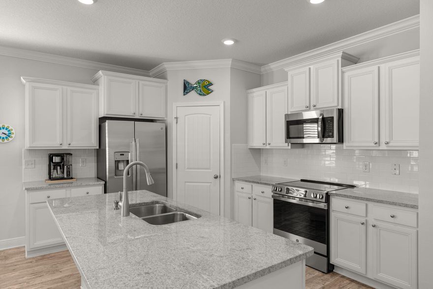 Welcome to a beautifully maintained residence in the heart of Santa Rosa Beach, where thoughtful design, flexibility, and pride of ownership truly shine. Perfectly positioned for convenient access to 30A, Grand Boulevard, Sacred Heart Hospital, top-rated schools, dining, shopping, golf, tennis, hiking and biking trails, this central location offers the best of the Emerald Coast lifestyle--without the congestion of short-term rental communities.
This pristine home features one of the most desirable floor plans in the neighborhood, including a fully integrated one-bedroom apartment as part of the residence. Whether used for extended family, a private guest suite, caregiver quarters, or a dedicated home office, this flexible space adapts beautifully to whatever season of life you are in It's a rare and valuable feature that elevates both livability and long-term appeal.
The kitchen is a true cook's dream, showcasing upgraded appliances, generous workspace, and an open flow perfect for gathering and entertaining. Every detail reflects care and quality.
Step outside to your own private backyard retreatcomplete with a sparkling pool and elegant fountains that create a peaceful, resort-inspired setting. Whether hosting friends or enjoying a quiet evening at home, this outdoor space is designed to be enjoyed year-round.
This home offers privacy and a true neighborhood feelideal for those seeking a primary residence or second home in Santa Rosa Beach.
163 Stonegate is more than a homeSchedule your private showing and experience the flexibility, condition, and location that make this property truly exceptional.