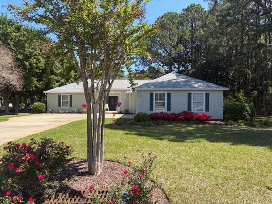 It's not very often that a ONE LEVEL home with an attached TWO CAR garage comes to the market after being enjoyed by one set of owners for over 20 years! An exceptional opportunity to own a well maintained Sandestin home sitting on nearly 1/3 acre on the Links GC that provides access to  all the amenities without ANY HOA.

***ESTATE SALE being conducted May 1-2, Sellers moving truck arrives May 6th.
  A blank canvas awaits to make it your own! Home boasts 3 bedrooms, 2.5 baths, screened porch and is perfect as a second home, nightly rental, or permanent home. Bring your RV's, boats and toys with you! Sandestin Golf and Beach Resort features more than seven miles of beaches and pristine bay front, four championship golf courses, 15 world-class tennis courts, pickleball courts, 108 catch and release ponds stocked with bass (no fishing license required), a 226-slip marina, a fitness center, spa and celebrity chef dining. Shop, dine and play at the charming pedestrian village, The Village of Baytowne Wharf and more. Inside the gates of the resort, there are 4564 constructed residences located within 72 distinctly different neighborhoods. Residents enjoy a balanced lifestyle, 24 hour gated security, world class amenities within the 2,400 acres spanning from the beach to the bay. Everything within the gates of the resort is accessible by golf cart or bicycle. The entire resort is interconnected by miles of pedestrian, bike and golf cart paths that weave through groves of live oaks, meandering past natural lagoons, fountains, man-made lakes, and meticulously landscaped fairways.
Just beyond the gates, Grand Blvd, with its weekly farmers market, varied events and superb section of dining and shopping is readily accessible by golf cart. The Market Shops, on the south side of highway 98, boasting more dining and shopping choices, is easily accessible utilizing the tunnel beneath Hwy 98