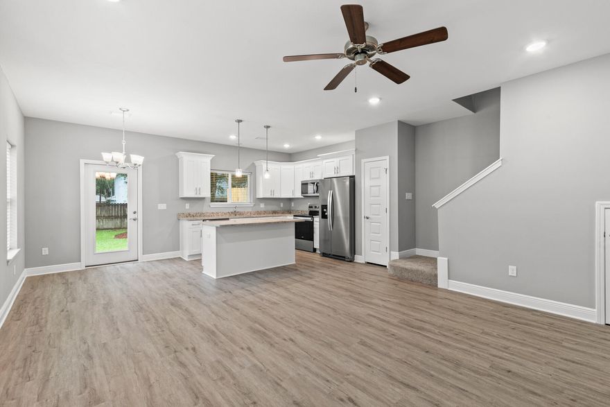 Under Construction, brand NEW townhomes in central Fort Walton Beach to be completed April 2026! Take a look at what brand new home ownership could look like at Lot 11 Kenzie Lane in Fort Walton Beach. With three bedrooms, two and a half bathrooms, a private patio and garage, this unit could be yours today. Seller is offering $12,000 to be used at your discretion- towards closing costs, rate buy down, however you would prefer. Seller is also including all kitchen appliances (yes, even a refrigerator!) and blinds in all new townhomes! Reach out to your favorite agent today to schedule a walk through today! Homes pictured are a similar project they do not reflect current construction status.