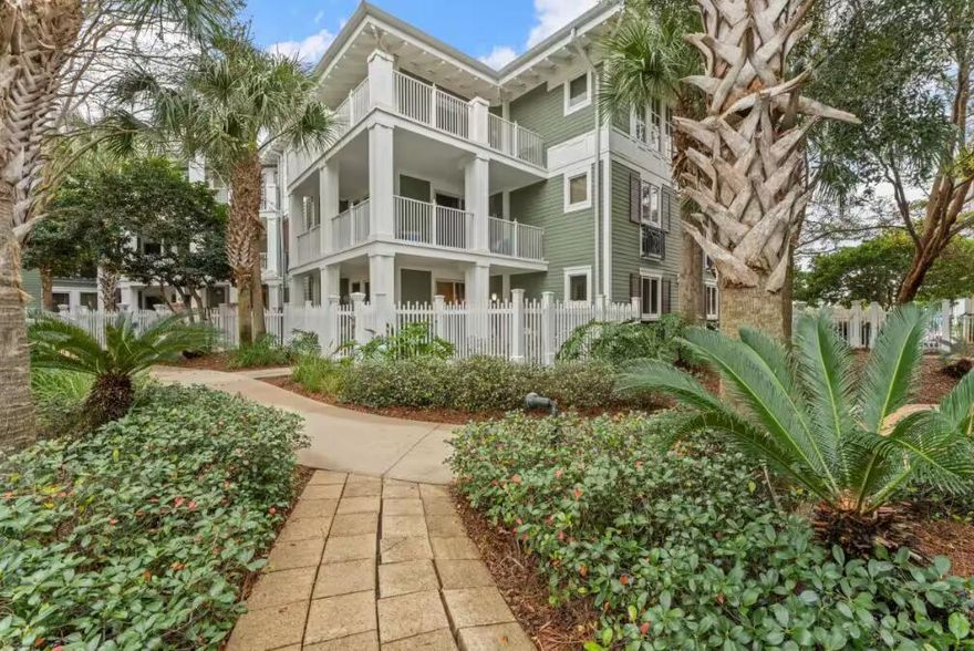 This newly renovated corner unit 2-bedroom lock off condo located on the coveted 3rd level Amenities Terrace of the Pilot House. Walk directly out from your sweeping terrace to access the Gateway Owners and Guest private pool, hot tub, fitness center and more! New paint, LVP flooring and fixtures throughout. The kitchen has been updated with shiplap and quartz countertops. The Main Bathroom features a beautiful tile shower and is completely updated. The efficient functional lock-off sleeps 4 and can be rented alone as a Studio or combined for use as a 2 Bedroom. This beautifully appointed condo is being sold fully furnished. This unit is perfect for your private oasis or a short-term rental property. The Pilot House is located in the Village of Baytowne Wharf in the heart of Sandestin.