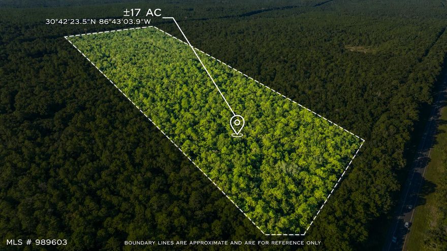 Peaceful, yet accessible!  This wooded 17-acre parcel is situated within a mile of I-10 access. This property is ready for your getaway, your new home, or whatever your future plans may be!