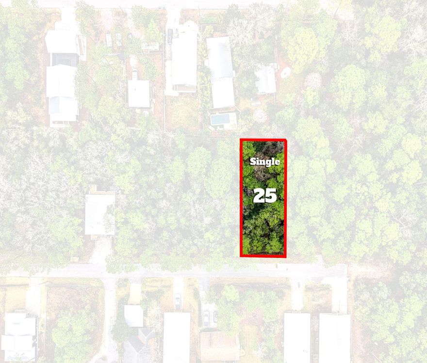 ONE OF THE FASTEST GROWING AREAS IN WALTON COUNTY - POINT WASHINGTON/MAGNOLIA BEACH. Lot 25 for $99,000 DEVELOPERS AND BUILDERS DREAM! Buy one double lot (lots 27 and 28) 100 feet x 150 feet and two single lots. Lot 26 (single lot) 50 feet x 150 feet. Lot 25 (single lot) 50 feet x 150 feet. All 3 lots combined are 200 feet x 150 feet or 0.69 acres. The lots can be sold separately. Double lot 27/28 for $199,000 Lot 26 for $99,000 Lot 25 for $99,000 Or, all 3 combined for a discount of $359,995.