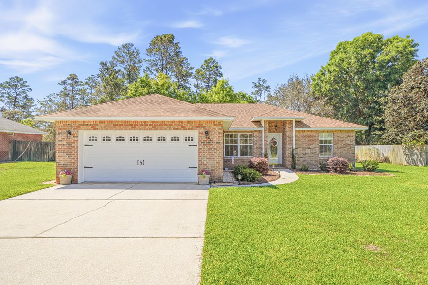 Welcome to a rare opportunity in the highly sought-after Holley by the Sea--just minutes from the sugar-white sands and emerald waters of Navarre Beach. This exceptional 3-bedroom, 2-bath home has been lovingly maintained by its original owners and has never been occupied by anyone else, showcasing true pride of ownership throughout.
Constructed with solid ICF (Insulated Concrete Form) construction, this home offers a level of strength, energy efficiency, and quiet comfort that stands above the rest--designed to withstand the elements while providing lower utility costs and a peaceful interior environment.
HUGE 16x20 shed with electric.  From the moment you step inside, you'll notice the immaculate condition and care poured into every detail. The spacious screened porch invites you to unwind and enjoy the Florida life.