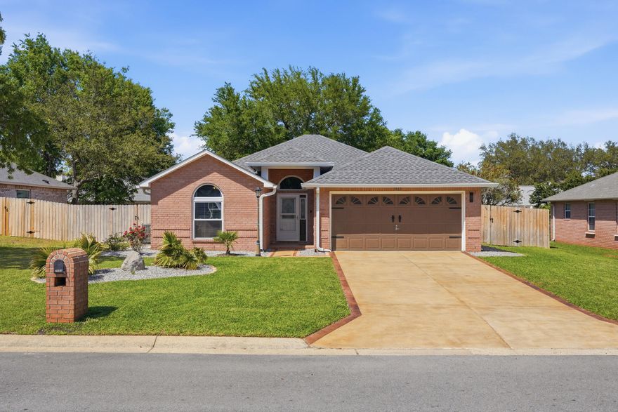 Welcome to this beautifully maintained 3BR/2BA Navarre home! Featuring fresh interior paint and a relaxing screened porch perfect for Florida living. The spacious master bathroom has 2 separate walk-in closets, and all major updates are already done - water heater 2019, roof, HVAC, and hurricane impact windows in 2022, giving peace of mind and modern comfort. Move-in ready and full of charm, this home is ready for its next chapter!