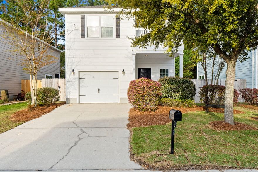 Coastal cottage charm meets everyday functionality in this well-maintained home in Mosaic Oaks, ideally located in Santa Rosa Beach. Offering 3 bedrooms and 2.5 baths, the layout features an open main living area with all bedrooms upstairs, including a primary suite with private balcony, walk-in closet, and spacious bath with dual vanities, soaking tub, and separate shower.

Situated on an exterior lot, this home offers a private backyard backing to a natural wooded backdrop, complete with a fenced yard and screened porch for relaxed outdoor living. A one-car garage and no-carpet interior add everyday convenience. Recent upgrades include a new HVAC (2025), new range, microwave, and dishwasher (2026), fresh interior paint (2026), new sod (2026), new LVP flooring upstairs (2022), and fencing (2022).

Enjoy the best of coastal living from Bay to Beach -- just minutes to bay access, parks, and approximately 10 minutes to 30A, Ed Walline Beach Access, and dining and shopping at Gulf Place.