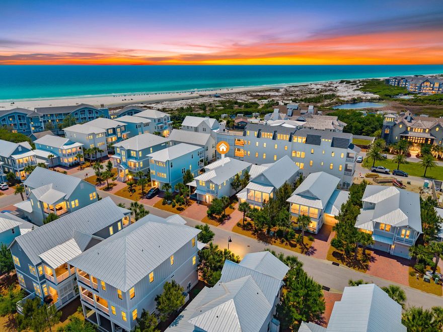 Newly priced and positioned as a secondary vacation home in the private south side of Prominence. Ideal for securing a Watersound Beach Club membership as the back gate is a short stroll away. Short-term rentals allowed with a rental potential of $130,000 gross annual income.

Designer inspired Maui plan with curated finishes: Serena and Lilly furnishings which all convey; shiplap throughout, designer chosen wallpaper makes each room a delight and tells a story.

Step through the foyer into the private dining area enhanced by custom fixtures. The open floor plan offers a large entertainment space in the expansive living room. Step outside into your inspired green space oasis with multiple seating areas fire pit, and option for a gas grill station. The kitchen is a chef's dream with stainless steel appliances, expansive cabinetry, quartz counters, large pantry, custom window treatments, hardwood coastal flooring, and an oversized breakfast bar that opens up into the living and dining area. This floor plan features four bedrooms, two covered balconies, and three baths on the second floor. The bunk room sleep four and the primary is oversized with a massive walk-in closet, expansive ensuite bath with glass shower, dual vanities, and an outdoor balcony.

Other features throughout include: 12ft ceilings, 8ft doors, professional designed lighting and furnishings, hurricane impact windows and a tankless hot water heater.

The Town of Prominence is located on 30A between Seagrove and Alys Beach. Residents will enjoy access to a beautiful Town Center, Resort style pools.

There is an ease and convenience of walking over to ''The Big Chill'', the community's town center which includes restaurants, shops, an amphitheater with covered event pavilion, a cinema screen for movies, as well as a stage for concerts and events. The public beach access point is Deer Lake State. 

The Watersound Beach Club is a private club with membership opportunities. There is a back gate on the South side of Prominence accessing the club.
Amenities include: Private Beach with Complimentary Beach Set-ups Two Zero-Entry Pools, Lazy River, Two Bars and Dining Venues, Towel Service and Changing Room with Lockers, Basketball Court, and Children's Activity Room & Arcade.
