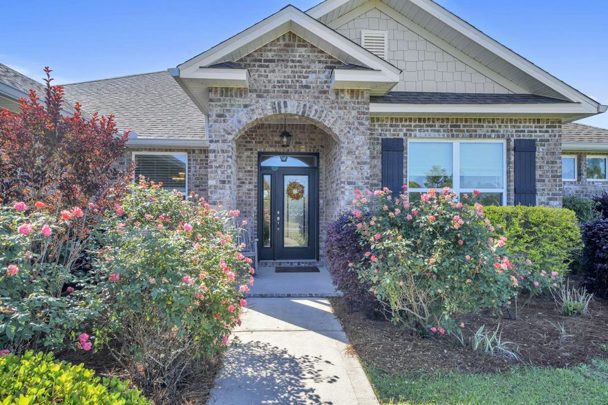 Stop compromising on space! 487 Coastal Breeze sits on a sprawling 0.53-acre lot overlooking the 6th fairway in the premier gated community of Windswept Estates.

Built in 2019, this home offers the peace of Walton County with a #2 ranked Florida school district and lower taxes than nearby Destin. The interior is designed for effortless living with warm wood floors, soaring ceilings, and a completely carpet-free layout--ideal for kids and pets. Enjoy ultimate privacy with a large fenced backyard and a quiet, gated atmosphere.

Luxury amenities are just steps away, including the neighborhood pool, tennis courts, and playground. This is the ultimate retreat for families seeking room to grow. Come see why this is the best value in Windswept! the chef-inspired kitchen serves as both a functional masterpiece and a stunning focal point featuring an oversized island, generous pantry, and effortless flow into the expansive living area, ideal for both intimate gatherings and refined entertaining. The remote primary suite offers a private sanctuary, complete with a spacious spa-like bath, two expansive walk-in closets, and a peaceful retreat from the main living spaces. Guest accommodations are equally well-appointed, each with access to beautifully finished baths, ensuring comfort and privacy for family and visitors alike. Everyday living is elevated with a generously sized laundry room offering abundant storage, while the oversized two-car garage--with pull-down attic access--provides ample space for vehicles, tools, and hobbies. A generator hookup adds an additional layer of convenience and preparedness. Outdoors, a newly fenced and gated backyard with irrigation enhances both beauty and functionality. The expansive screened porch invites you to unwind while overlooking a lush, park-like setting--where nature, privacy, and tranquility converge. Perfectly situated in Walton County, this exceptional property offers the advantage of lower taxes while remaining just minutes from the world-renowned white sand beaches and vibrant coastal lifestyle of 30A. A rare offering where luxury, comfort, and location come together in perfect harmony. Private tours available.