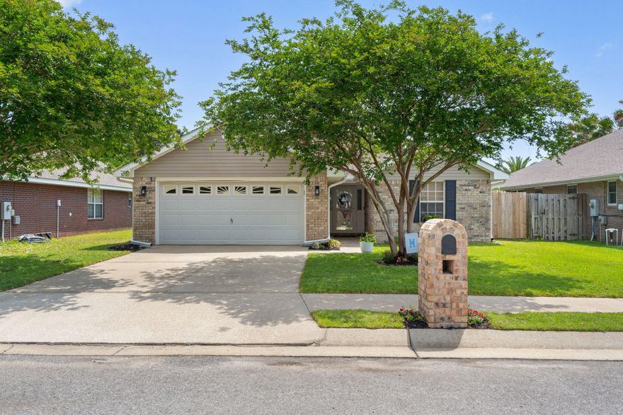 Welcome to this move-in ready 4-bedroom, 2-bathroom home perfectly situated on a quiet cul-de-sac in a highly desirable location. Just walking distance from shopping, dining, and everyday conveniences like Tiger Point Sports Park, this home offers both comfort and convenience.
Inside, you'll find fresh new paint throughout, creating a bright and inviting atmosphere. The spacious layout is ideal for families or entertaining, with a well-appointed kitchen featuring brand-new appliances and plenty of cabinet space.
Major updates have already been taken care of, including a newer roof and newer hot water heater--giving you peace of mind for years to come.
Step outside to enjoy beautifully maintained landscaping that adds to the home's curb appeal and provides a welcoming outdoor space With its ideal location, thoughtful updates, and move-in ready condition, this home is one you don't want to miss. Schedule your showing today!