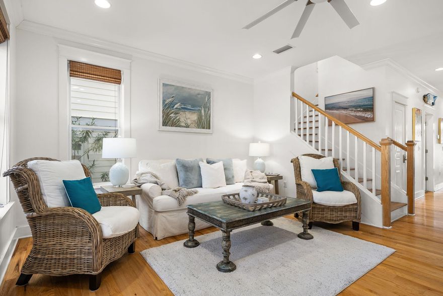 You gave us feedback and the sellers listened! All the carpet in this home has been removed, furniture has been updated, sleek window shades have been added where heavy ones were before, and the interior has been freshly repainted. New listing photos are coming soon.

Your dream getaway just got an upgrade in the vibrant community of Seacrest Beach along Scenic Hwy 30A. This fully furnished beach house allows you to start enjoying coastal living right away and offers 4 generously sized bedrooms and 4 baths, blending comfort and style throughout. The open-concept main living area features a well-appointed kitchen with ample cabinetry, granite countertops, stainless steel appliances, and a breakfast bar that seats four. The kitchen flows seamlessly into the living and dining spaces, creating an inviting layout ideal for entertaining and gathering with family and friends.

A first-floor guest bedroom includes a Murphy bed, providing flexibility for guest accommodations or an easy transition to a home office if desired.

On the second floor, the primary suite features French doors that open to a private balcony, along with a spa-like bathroom offering double vanities, a jacuzzi tub, and a walk-in shower. Also on this level is an oversized guest suite with its own en-suite bath and private balcony.

The third floor offers a second primary suite with Gulf views from a private balcony. Just outside the suite is a convenient wet bar with an ice maker, microwave, and refrigerator, plus a spacious open deck with a fire pitperfect for relaxing evenings.

Seacrest Beach is pet-friendly and known for its outstanding amenities, including a 12,000 sq. ft. lagoon pool with café and terrace, deeded beach access via community tram, and close proximity to dining, boutique shopping, and entertainment in Rosemary Beach and Alys Beach. Nearby attractions also include white-sand beaches, Camp Creek Golf Club, and Camp Helen State Park with Lake Powell.

All information is believed to be correct; buyer to verify all information in the MLS listing.