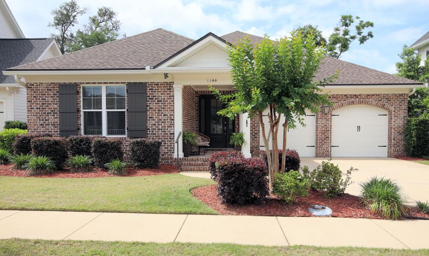 Beautiful one-story Craftsman-style home built by Huff Builders in the desirable Deer Moss Creek community.  This open floor plan features 3 bedrooms and 2.5 baths, spacious living areas, and a screened back porch perfect for relaxing or entertaining.  Enjoy the added peace of mind of a natural gas whole-home generator.  Residents of DMC enjoy access to the community pool and neighborhood amenities.  A perfect blend of style, comfort, and convenience in one of the area's most sought-after communities.