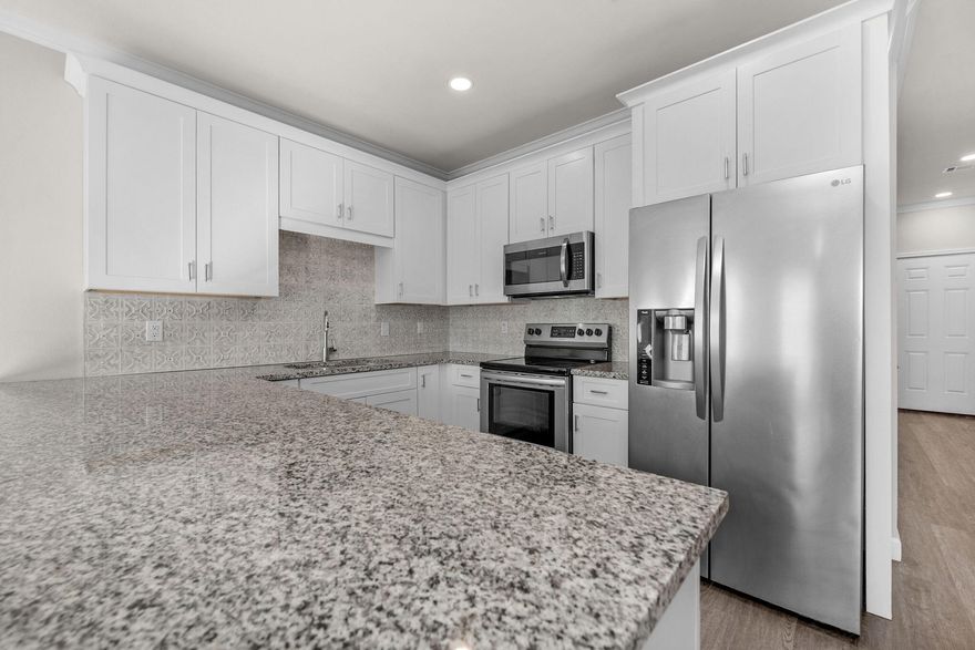 Welcome to this beautifully maintained 3-bedroom, 2.5-bath home ideally located near Hurlburt Field and Eglin AFB. This home offers a thoughtfully designed open floor plan that is perfect for both everyday living and entertaining. The kitchen features granite countertops, stainless steel appliances, ample cabinet space, and flows seamlessly into the main living and dining areas.

Luxury vinyl plank flooring enhances the main living spaces, providing durability and modern style, while generous storage throughout the home adds everyday convenience. The spacious primary suite includes an en-suite bath and walk-in closet, with additional bedrooms offering flexibility for guests, a home office, or a growing family.

Located within a gated, family-friendly