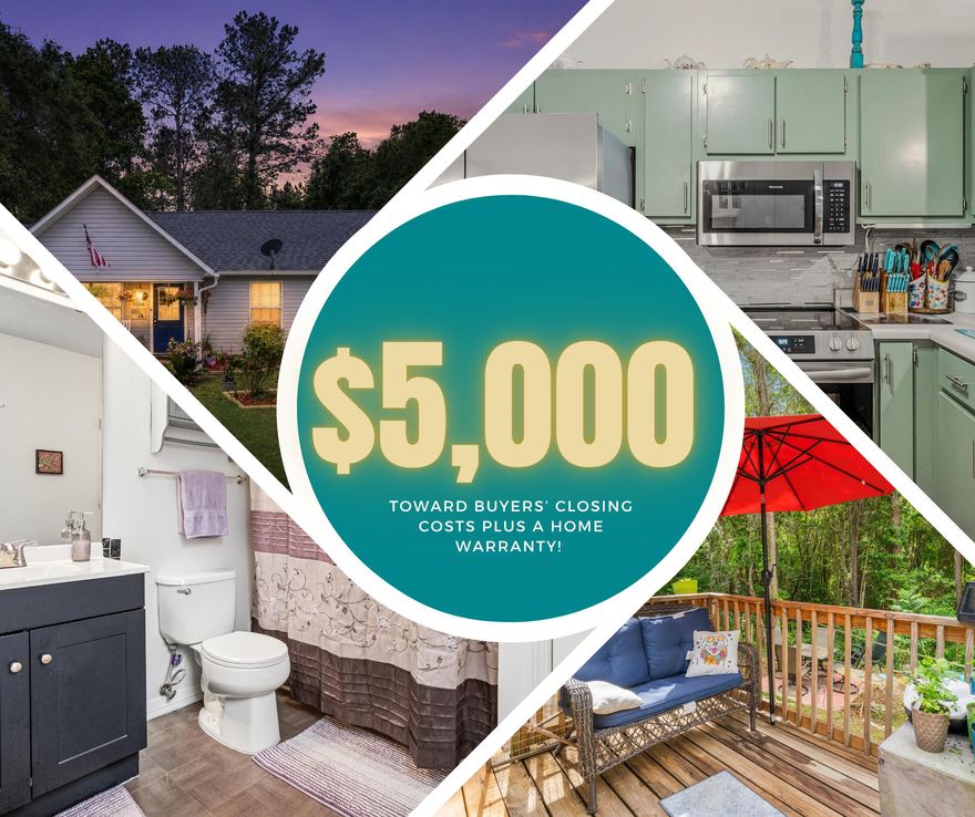 Why settle for a house when you can have a deal? This move-in ready 3/2 Ranch in Crestview comes with a 2022 roof, 2023 appliances, an 8-month-old HVAC, and an above ground pool -- and before you ask, yes, the pool stays if you want it. The big-ticket items are done, the backyard is partially leveled and ready for your vision (or your future putting green, we don't judge), and the seller is handing you $5,000 toward closing costs, a Fidelity National Home Warranty, and seller-paid closing at Waypoint Title. That's real money back in your pocket before you even unpack a single box. Conventional, FHA, and VA financing all welcome -- basically, if your lender has heard of it, we're in. Come take a look. Bring your wish list. Leave your worries.