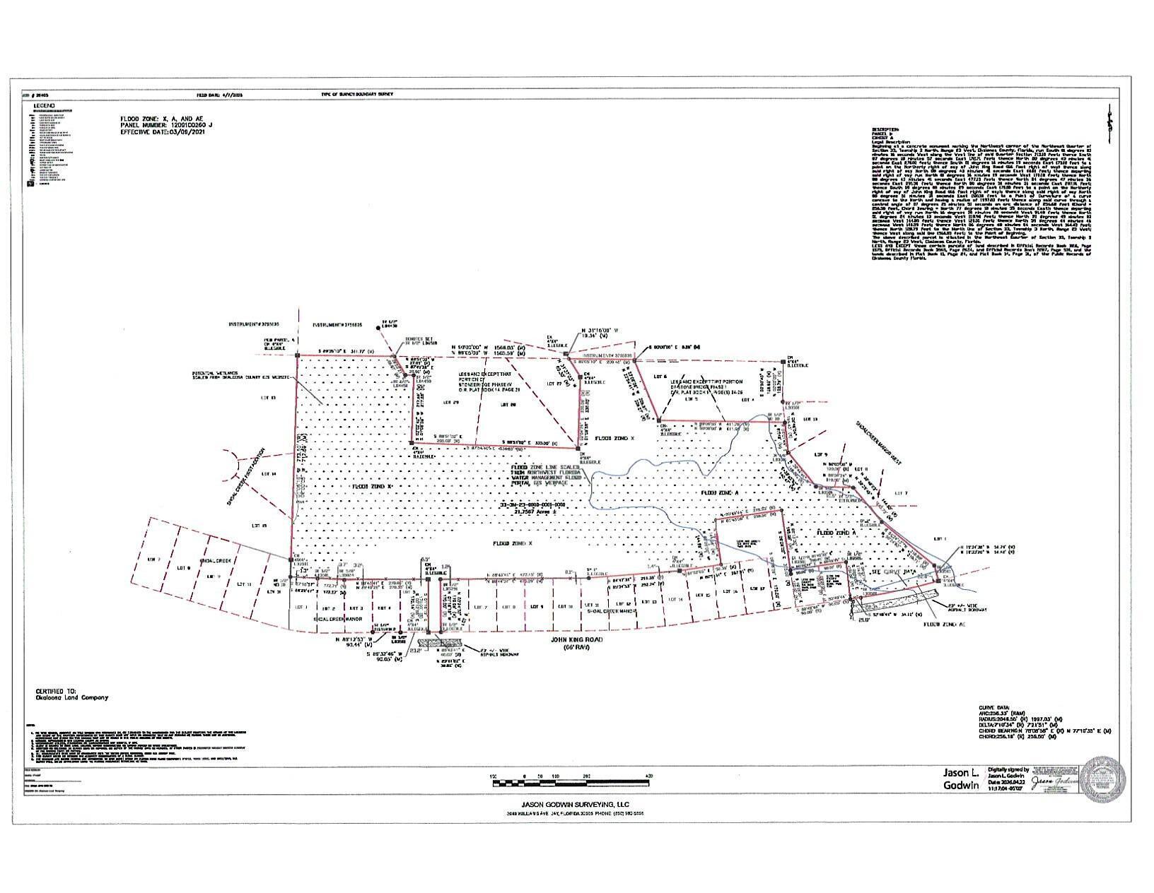 Unincorporated County - Land