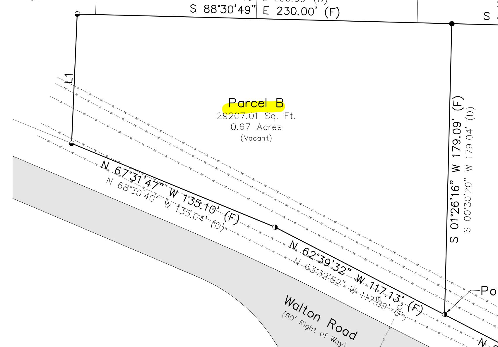 NO RECORDED SUBDIVISION - Land