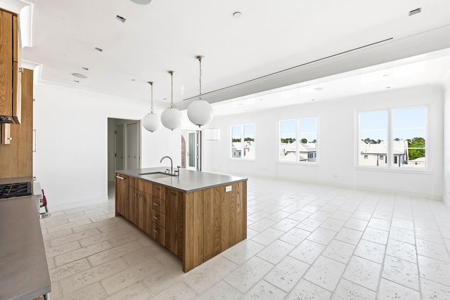 In the heart of our New Urbanist beach town, situated at the northeast end of the Amphitheatre among the restaurants and shops of the growing Town Center, the condominiums at The Dannelly & Varian will offer owners the chance to experience the liveliness and luxury of the Town of Alys Beach. Designed by architect Michael G. Imber of San Antonio, Texas.