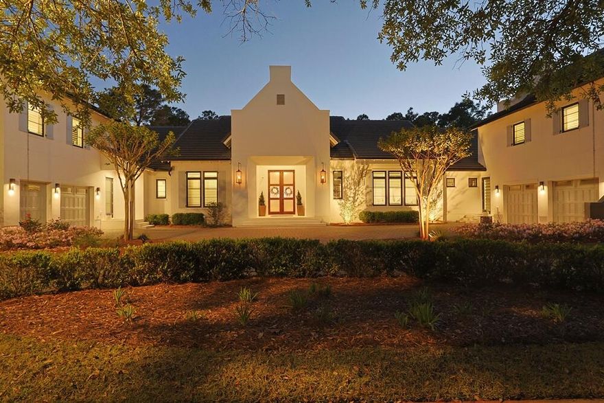 Modern luxury meets effortless indoor-outdoor living on a quiet cul-de-sac in Burnt Pine at Sandestin Golf & Beach Resort. This contemporary 2020-built residence spans over 6,500 square feet and offers 4 spacious bedrooms, each with a private ensuite bath, plus a powder room. Designed for comfort and entertaining, the home features soaring vaulted ceilings, a chef's kitchen with premium appliances, and a stunning first-floor primary suite with fireplace and sitting area. Three bonus spaces--including a theater, exercise room, and game room--provide flexibility for today's lifestyle. The expansive covered patio creates a year-round outdoor living experience, flowing seamlessly to a private pool and spa overlooking the 11th hole of the Burt Pine golf course. Welcome to 3127 Merion Drive, a premier contemporary residence located within the exclusive Burnt Pine enclave of Sandestin Golf & Beach Resort in Miramar Beach, Florida. Positioned on a private cul-de-sac and backing to the golf course, this luxury property offers approximately 6,568 heated and cooled square feet on a .72-acre lot, delivering privacy, scale, and resort-style living.

This 4-bedroom, 5.5-bath home is thoughtfully designed with each bedroom offering a full ensuite bathroom, providing comfort and privacy for residents and guests alike. In addition to the primary living spaces, the home features three dedicated bonus rooms: a private theater room, a fully equipped exercise room, and a game room located just off the covered patio--creating multiple lifestyle and entertainment zones within the home.

The architectural design emphasizes clean modern lines, vaulted and beamed ceilings, and expansive natural light throughout. Multiple gas fireplaces anchor key living areas, adding warmth and ambiance. The chef's kitchen is centrally located and includes a large island with breakfast bar, premium appliances, wine refrigerator, pantry, and seamless flow into the main living and dining areas.

The first-floor primary suite is designed as a private retreat, featuring a sitting area, fireplace, huge walk-in closet, and a spa-style bathroom with double vanity, soaking tub, and separate shower complete with steam room.

Outdoor living is a defining feature of this property. The oversized covered patio functions as a true year-round living space, ideal for dining, relaxing, and entertaining. This area transitions effortlessly to the secluded backyard with a heated pool, hot tub, cabana, and fenced yard--all overlooking the Burnt Pine golf course and is home to breath taking sunsets.

Additional features include a 3.5-car garage with golf cart parking, partial furnishings for convenience, and access to Sandestin's full suite of resort amenities including beach access, marina, golf, tennis, pickleball, and more.

Located in Walton County within close proximity to dining, shopping, and the Emerald Coast's white sand beaches, this home offers a blend of modern design, privacy, and resort lifestyle living.

Keywords:
Burnt Pine home for sale, Sandestin luxury home, Miramar Beach golf course property, Walton County luxury real estate, contemporary home Florida Gulf Coast, Sandestin Golf and Beach Resort property, Northwest Florida luxury home, gated golf community home Florida, resort lifestyle home Miramar Beach, modern home with pool Sandestin, indoor outdoor living luxury home, South Walton real estate listing, Emerald Coast luxury real estate, golf course home Florida Panhandle, large luxury home Sandestin, 6500 square foot home Florida, upscale Miramar Beach property, Burnt Pine real estate listing, Sandestin resort living home.

Compliance Note:
Buyer to verify all dimensions, measurements, and information deemed important. Information is believed to be accurate but not guaranteed.