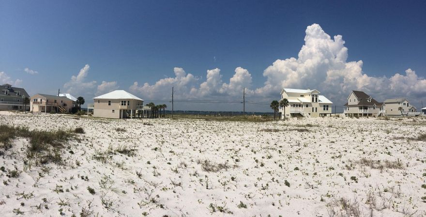 Build your paradise dream home here! Exquisite views along the Gulf. Building Plans available with purchase of the lot!!