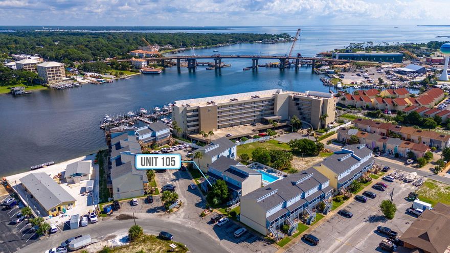 Welcome to your perfect coastal getaway at Commodore's Landing on beautiful Okaloosa Island! This fully furnished 2-bedroom, 2-bath first-floor condo offers the ideal blend of comfort, convenience, and beachside living. The recently remodeled kitchen and bathrooms feature modern finishes, while the tasteful decor throughout makes this unit truly move-in ready.
Whether you're looking for a primary residence, second home, or investment property, this condo checks all the boxes. Enjoy easy access to the community pool just steps away, or take a short stroll to the community dock, local restaurants, entertainment, and the sugar white beaches of the Emerald Coast. 
Bonus opportunity for VA buyers: This property features an assumable VA loan at 3.490%. Buyer must have sufficient VA eligibility.