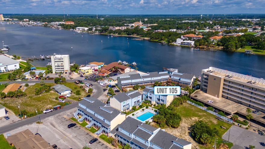 Welcome to your perfect coastal getaway at Commodore's Landing on beautiful Okaloosa Island! This fully furnished 2-bedroom, 2-bath first-floor condo offers the ideal blend of comfort, convenience, and beachside living. The recently remodeled kitchen and bathrooms feature modern finishes, while the tasteful decor throughout makes this unit truly move-in ready.
Whether you're looking for a primary residence, second home, or investment property, this condo checks all the boxes. Enjoy easy access to the community pool just steps away, or take a short stroll to the community dock, local restaurants, entertainment, and the sugar white beaches of the Emerald Coast. 
Bonus opportunity for VA buyers: This property features an assumable VA loan at 3.490%. Buyer must have sufficient VA eligibility.