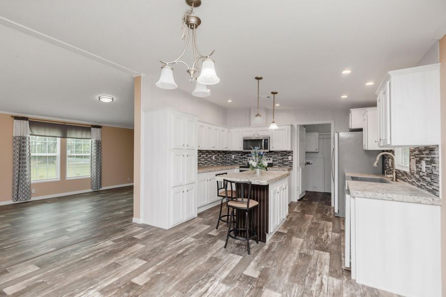 BRAND NEW home ready for you to make it yours! Centrally located to all things Crestview -this large flat property is ideal for you! 2 living spaces, beautiful master bathroom with tile shower and walk-in closet in the Master Bedroom, 3 additional bedrooms split off the of second family room! The kitchen island adds style and who doesn't love the window over the kitchen sink! Plenty of space for you to spread out- schedule your showing today!