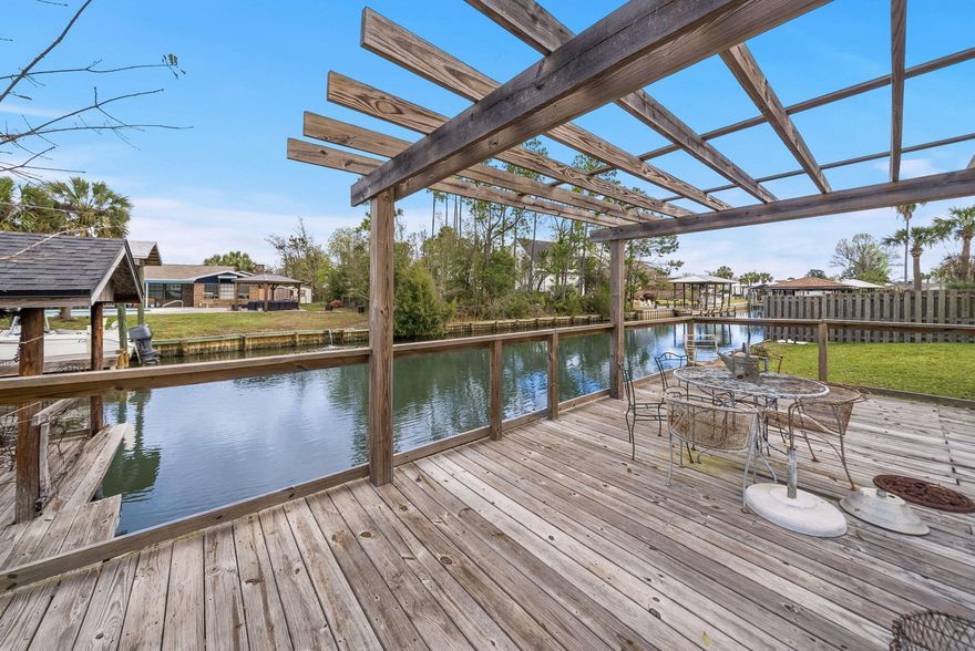 This WATERFRONT OPPORTUNITY now offers a brighter, more inviting feel. The interior enhancements complements the home's true coastal culture with a private pool, canal frontage, and a covered dock--perfect for fishing, boating, and unwinding by the water. Pack your picnic and head over to Shell Island. The residence features 4 bedrooms and 2.5 baths, including a flex room conveniently located just inside the entry from the drive-through garage, opening on both sides to create a porte-cochère style arrival and exit. No HOA
This NorthShore waterfront home is ready for its next chapter and offers an exceptional opportunity along the Emerald Coast.