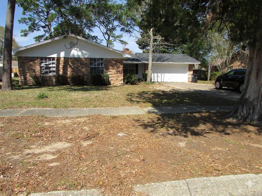 Welcome home to 5715 Keystone Road, a beautifully maintained and move-in-ready brick home nestled in the highly desirable Scenic Heights neighborhood of Pensacola. Boasting fantastic curb appeal with fresh interior and exterior paint, this residence perfectly blends classic comfort with modern convenience.

Step inside to find an inviting, light-filled layout featuring gorgeous tile flooring throughout--offering both style and effortless maintenance. The spacious living area centers around a cozy masonry fireplace, creating the perfect backdrop for family gatherings or quiet evenings. The seamless flow leads into a bright kitchen and dining combo equipped with an electric stove and ample space for the home chef.  

The property features three generous bedrooms and two full bathrooms, providing plenty of space for family and guests. Step outside to your private, fully fenced backyard situated on a quarter-acre lot--an ideal oasis for pets, gardening, or weekend barbecues. Additional highlights include a spacious, finished 2-car garage with washer/dryer hookups and modern central heating and cooling. Recently completed whole house rewire.   

Location is everything, and this home delivers! You are just minutes away from Pensacola's premier shopping malls, Pensacola State College, the Pensacola International Airport, and top-rated local parks. Whether you are looking for your perfect primary residence or a stellar investment property, this Northeast Pensacola gem is a must-see!