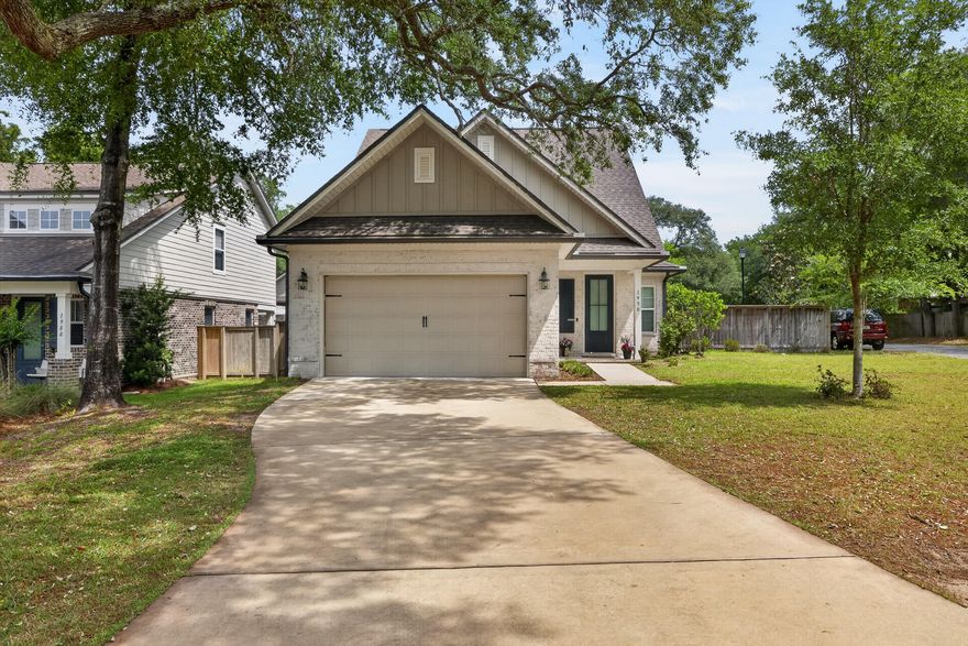 Welcome to this beautifully maintained home located in the quiet, front-porch community of Hattie's Grove in central Niceville, just minutes from local shops, dining, schools, parks, and Eglin AFB. This thoughtfully designed two-story floor plan offers 4 bedrooms, 2.5 bathrooms, an upstairs loft flex space, and a spacious open layout designed for both everyday living and entertaining. The covered front entry opens to a welcoming foyer that flows into the large family room, dining area, and kitchen. The kitchen overlooks the main living space and features ample cabinetry, generous counter space, a center island, and direct access to the covered lanai, creating an ideal setup for gatherings and indoor-outdoor living. There's an abundance of natural light throughout the home, giving it a bright, open feel.

The spacious first-floor primary suite offers privacy and comfort with a walk-in closet and an ensuite bathroom featuring double vanities, a soaking tub, and separate shower. Also located on the main level are a powder room, utility room, and convenient access to the 2-car garage.

Upstairs, you'll find three additional bedrooms, a full bathroom, and a versatile loft area that makes a perfect second living room, office, playroom, or media space. The functional layout provides flexibility for families, guests, or working from home.

The outdoor living space includes a covered lanai and a private backyard, with room to relax, entertain, or enjoy quiet evenings. Come tour this beautiful home today!
