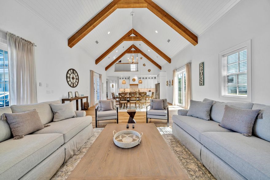 ***Seller financing options available***
Welcome to 54 Vicki Street - gem on 30A, Blue Mountain Beach, custom built end of 2022. This stunning two stories , 5-bedroom (1 bedroom downstair, 4 bedrooms upstairs), 5-bathroom house boasts an expansive living room with a vaulted ceiling with wooden beams, providing a spacious and inviting atmosphere. Indulge in the luxury of high-end professional appliances in the kitchen, perfect for culinary enthusiasts. Located on beach side of 30A, conveniently located close to restaurants, Gulf Place, short walking distance to Public Beach access. Relax and unwind in your very own private heated pool, offering year-round enjoyment. The property is equipped with a stormwater system for added convenience and peace of mind. With professional interior decoration, every corner of this home exudes style and sophistication. Enjoy the convenience of being just a short walking distance to the sugary beach, allowing you to easily soak up the sun . Don't miss out on this exceptional opportunity to own a home in the desirable 30A area.
No HOA.
Buyer to verify all dimensions and written information.