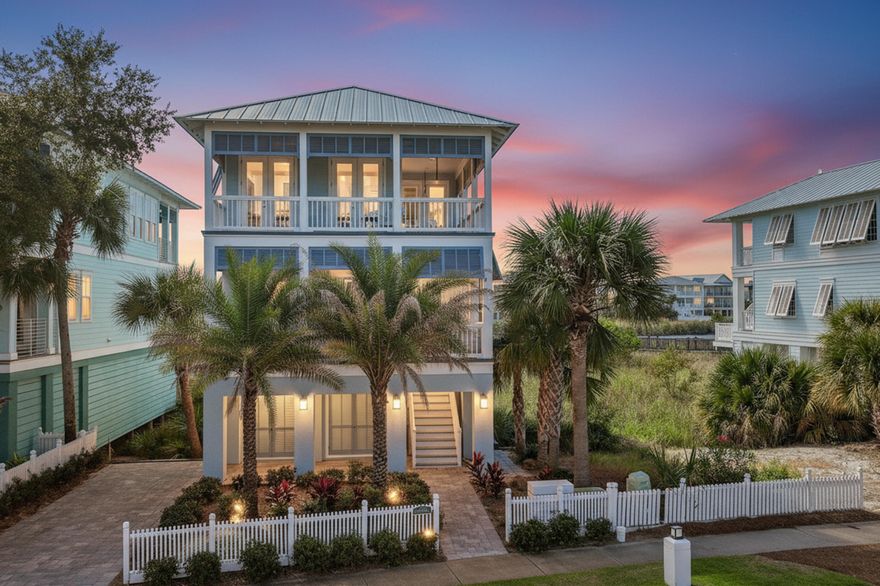 Under Contract with 72 Hour kick out clause to start on March 9. Nestled along the tranquil shores of Lake Christina, with panoramic views of the Gulf and Destin's East Pass, this beautifully updated home offers the perfect fusion of classic coastal charm and contemporary sophistication.
This residence captures the essence of relaxed seaside living with light-filled interiors, refined finishes, and timeless architectural details. The open-concept design flows seamlessly from the inviting living area--anchored by a new custom fireplace--to a stunning chef's kitchen featuring new cabinetry, countertops, appliances, and fixtures.
. and full exterior repaint, and a new roof, HVAC system, lush landscaping, and brick-paver driveway. Every update reflects care, quality, and a commitment to effortless coastal living.
Enjoy morning coffee or evening sunsets from any of the four spacious porches overlooking the lake and dunes, where the sounds of the surf remind you that the beach is just steps away. Situated within the gated community of Destin Pointe, residents enjoy exclusive access to three pools, tennis and pickleball courts, shuffle board courts and 3,000 feet of private beach access on both the Gulf and East Pass.
Whether as a full-time residence or a coastal retreat, 3608 Rosalie Drive is a rare opportunity to own a thoughtfully renovated home in one of Destin's most coveted neighborhoodswhere the timeless beauty of the coast meets modern design and comfort.